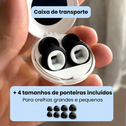 Tampões auriculares Moto Silence Pro Confort